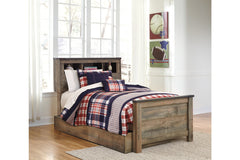 Trinell Twin Bookcase Bed with 1 Large Storage Drawer - B446B22
