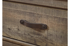 Trinell Full Bookcase Bed with 2 Storage Drawers - B446B16