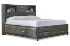 Caitbrook Queen Storage Bed with 8 Drawers - B476B2