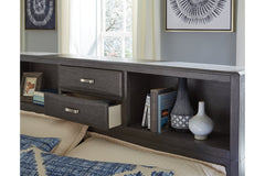 Caitbrook King Storage Bed with 8 Drawers - B476B6