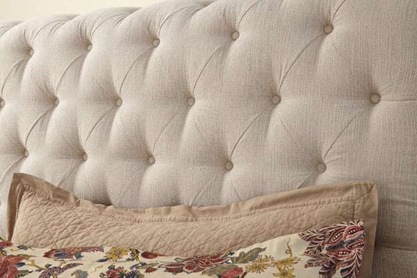 Willenburg California King Upholstered Sleigh Bed - B643B9