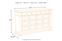 Bolanburg Dresser - B647-131