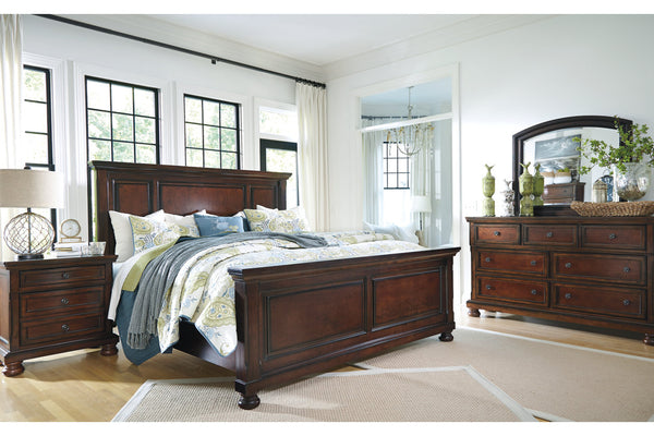 Porter Queen Panel Bed - B697B2