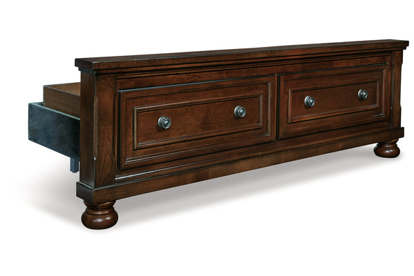 Porter Queen Storage Footboard - B697-74