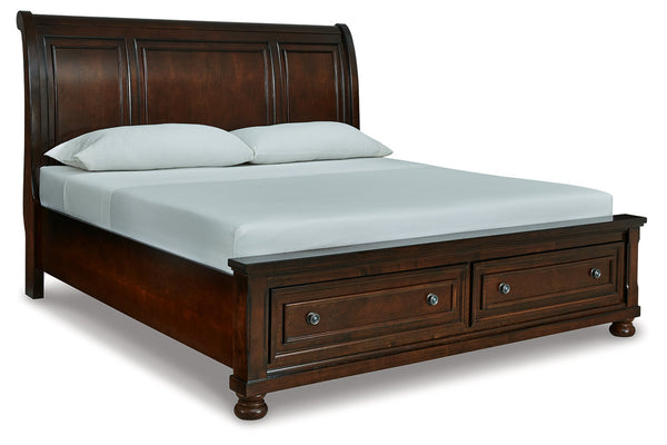 Porter King Sleigh Bed - B697B16