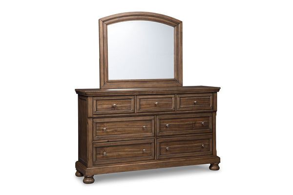 Flynnter Dresser and Mirror - B719B1