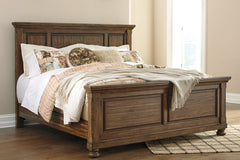 Flynnter King Panel Bed - B719B6