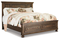 Flynnter Queen Panel Bed with 2 Storage Drawers - B719B13