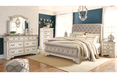 Realyn California King Sleigh Bed - B743B10