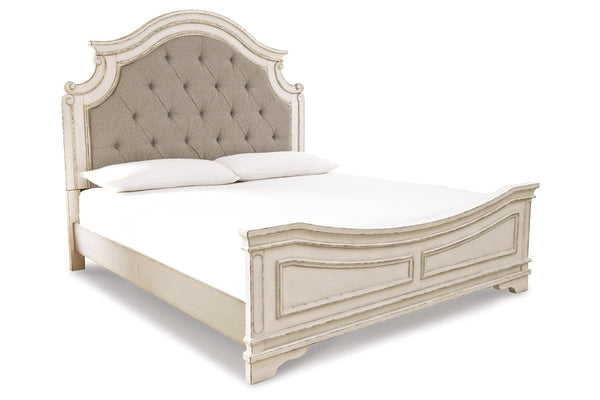 Realyn California King Upholstered Panel Bed - B743B7