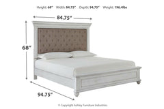 Kanwyn California King Panel Bed - B777B13