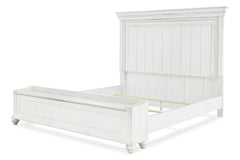 Kanwyn King Panel Bed with Storage Bench - B777B9