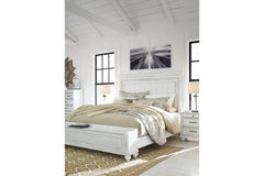 Kanwyn Queen Panel Bed with Storage Bench - B777B6