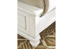 Kanwyn King Panel Bed with Storage Bench - B777B9