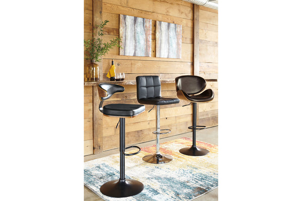 Bellatier Adjustable Height Bar Stool - D120-130