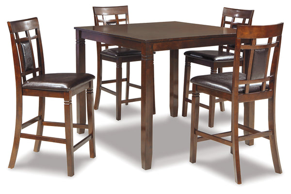Bennox Counter Height Dining Table and Bar Stools (Set of 5) - D384-223