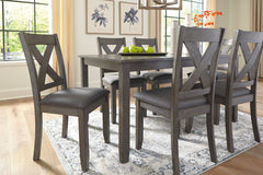 Caitbrook Dining Table and Chairs (Set of 7) - D388-425