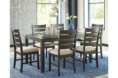 Rokane Dining Table and Chairs (Set of 7) - D397-425