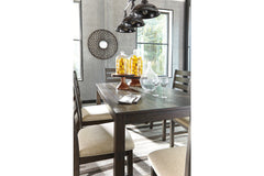 Rokane Dining Table and Chairs (Set of 7) - D397-425