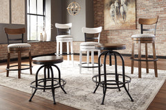 Valebeck Counter Height Bar Stool - D546-524