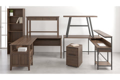 Camiburg Home Office L-Desk with Storage - H283-24