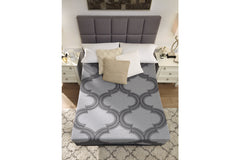 12 Inch Ashley Hybrid King Adjustable Base and Mattress - M628M6