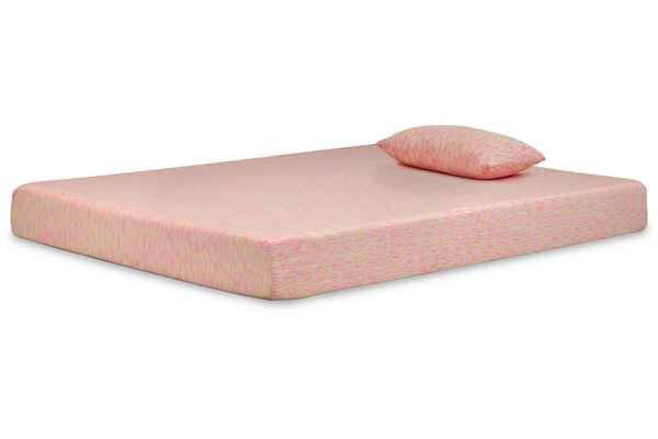iKidz Pink Full Mattress and Pillow - M65921