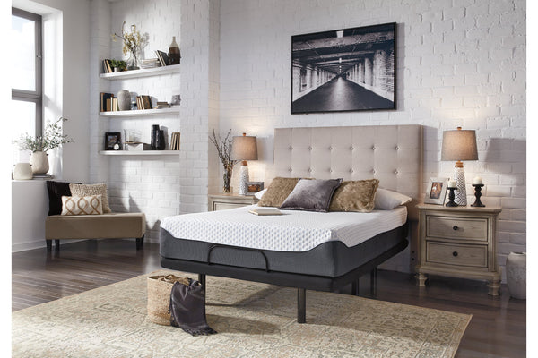 12 Inch Chime Elite King Adjustable Base with Mattress - M674M6