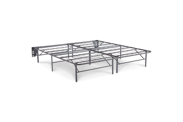 12 Inch Ashley Hybrid King Adjustable Base and Mattress - M628M8