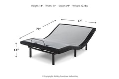 Head-Foot Model Best Split King Adjustable Base - M9X9M1