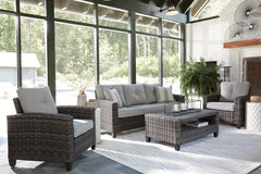 Cloverbrooke 4-Piece Outdoor Conversation Set - P334-081