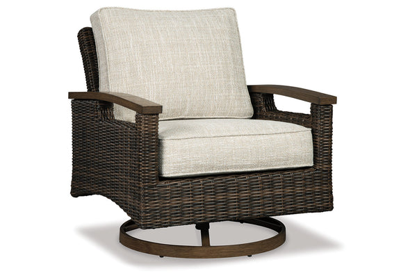 Paradise Trail Swivel Lounge Chair (Set of 2) - P750-821