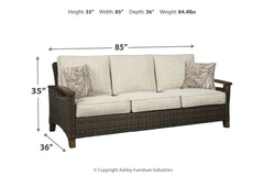 Paradise Trail Sofa with Cushion - P750-838