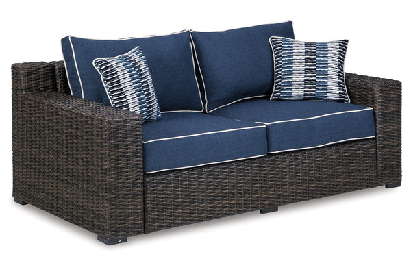 Grasson Lane Loveseat with Cushion - P783-835