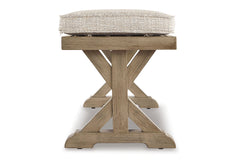 Beachcroft Outdoor Bench with Cushion - P791-600
