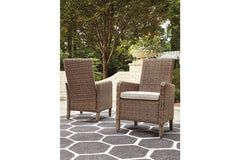 Beachcroft Outdoor Arm Chair with Cushion (Set of 2) - P791-601A