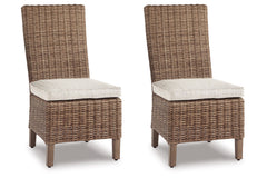 Beachcroft Outdoor Side Chair with Cushion (Set of 2) - P791-601
