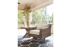 Beachcroft Outdoor Swivel Lounge with Cushion - P791-821