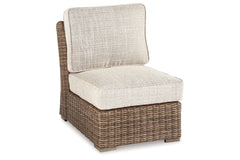 Beachcroft Outdoor Armless Chair with Cushion - P791-846