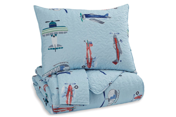 McAllen 3-Piece Full Quilt Set - Q320003F