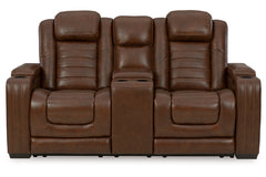 Backtrack Power Reclining Loveseat with Console - U2800418