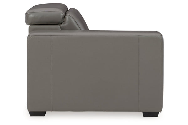 Texline Left-Arm Facing Armless Power Recliner - U5960322