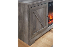 Wynnlow 63" TV Stand with Electric Fireplace - W440W4
