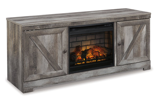 Wynnlow 63" TV Stand with Electric Fireplace - W440W9