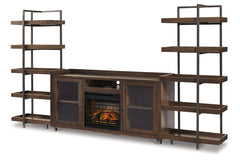 Starmore 3-Piece Wall Unit with Electric Fireplace - W633W6