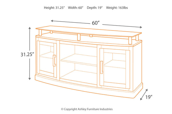 Chanceen 60" TV Stand - W757-48