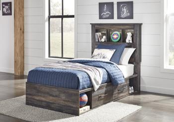 Drystan Twin/Full Side Storage with Rails - B211-150