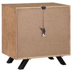 Taylor 2-drawer Nightstand Light Honey Brown - 223422