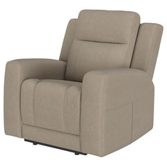 Brentwood Upholstered Recliner Chair Taupe - 610283