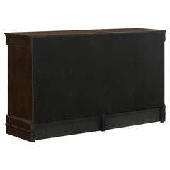 Louis Philippe 6-drawer Dresser Cappuccino - 202413
